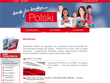Tablet Screenshot of polskikrokpokroku.pl